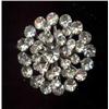 Image 1 : Clear Rhinestone STARBURST Brooch #928839