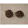Image 1 : Unsigned CINER Blue Rhinestone Earrings  #929033
