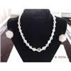 Image 1 : Aurora Borealis Crystal Necklace Earrings Set #929083