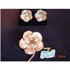 Image 1 : STAR Genuine Turquoise Cultured Pearls Brooch #929095
