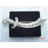 Image 1 : Lang Sterling Sword  Dagger Brooch Pin #929145