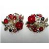 Image 1 : Art Deco Hattie Carnegie Unsigned Earrings #929249