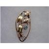 Image 1 : Art Deco Sterling Cuff links Warrior design #929268