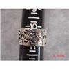 Image 1 : RARE Mexican Sterling  Mens Designed Ring #929477