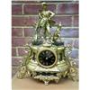 Image 1 : French Figural Gilt Spelter clock, circa 1900 #929689