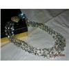 Image 1 : Crystal Necklace Aurora Borealis  #929793