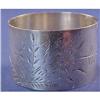Image 1 : Bright Cut sterling silver NAPKIN RING #929840