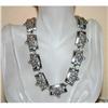 Image 1 : Gorgeous Flower Basket Vintage Necklace #930104