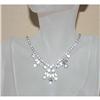 Image 1 : Fabulous Vintage Baguette  Rhinestone Necklace #930118