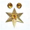 Image 1 : Van S Authentics Rhinestone Brooch/Earrings  #930123