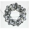 Image 1 : Fabulous Vintage Rhinestone Eternity Brooch #930126