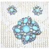 Image 1 : WEISS AB Rhinestone Brooch & Earrings #930155