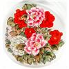 Image 1 : Colorful PEONY Flower Garden Crystal Snuff #930550