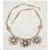 MOST Exquisite Karen Tribal Flower Necklace #930605