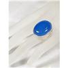 Image 1 : Massive Chalcedony Sterling Ring~38grams #930760