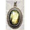 Image 1 : WOW~Natural Golden Fire Labradorite pendant  #930822