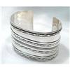 Image 1 : Large Embellished Silver Cuff~81 grams  #930839