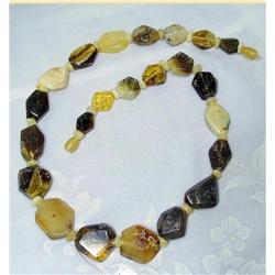 Opulant Baltic Amber necklace~114grams #930874