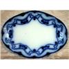 Image 1 : FLOW BLUE Nouveau Plate NEW WHARF Paris #931086