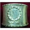 Image 1 : GORHAM Napkin RING Sterling ANTIQUE Wreath #931214