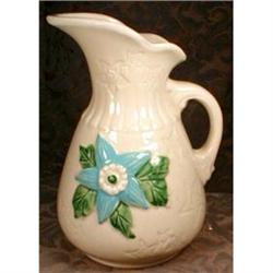 HULL CLEMATIS Ewer/Vase 1940s 6 inch #931418