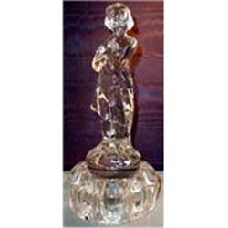 CAMBRIDGE Flower Frog DRAPED Lady ANTIQUE #931430