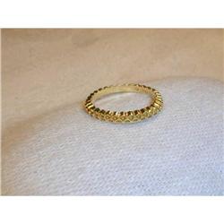 Authentic 18K YG Hidalgo Mosaic Design Ring #931588