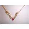 Image 1 : Ruby and Diamond Necklace #931983