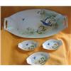 Image 1 : Noritake Nippon Celery Dish with 3 Salt Dishes #932022