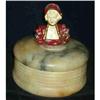 Image 1 : Figural Powder Jar.  Circa 1910 #932243