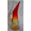 Image 1 : Crackle Glass Long Spout Pitcher #932404