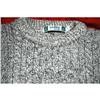 Image 1 : Irish Fisherman's Sweater  Gray/Black Marbled #932469
