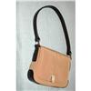 Image 1 : Ralph Lauren Beige Moc Croc & Fabric Purse BAG  #932500