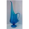 Image 1 : Cobalt Blue footed art vase #932546