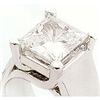 Image 1 : 1.51 carat PRINCESS CUT solitaire diamond ring #932714