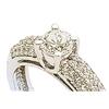 Image 1 : 1.57 cts HIGH BRILLIANCE 39 diamond ring bridal #932724