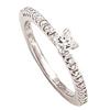 Image 1 : 1.40 carat PRINCESS CUT diamond solitaire ring #932914