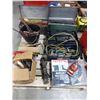 Image 2 : PALLET WITH TOOL BOXES, MAKITA DRILL, NAILS, JACKS, HAMMERS, ETC