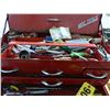 Image 10 : MAC 10 DRAWER RED TOOLBOX C/W ALL TOOLS INCLUDING SOCKETS, WRENCHES, SCREWDRIVERS, BATT CHARGER, ETC