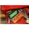 Image 6 : MAC 10 DRAWER RED TOOLBOX C/W ALL TOOLS INCLUDING SOCKETS, WRENCHES, SCREWDRIVERS, BATT CHARGER, ETC