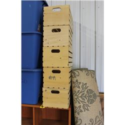 5 WOODEN BOXES (ALL FOR ONE MONEY)
