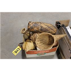 APPROX. 20 BASKETS - BOX