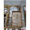 Image 4 : PALLET WITH BEER CUPS, SIGNS, GLASSES, TINS, ETC - 4 BOXES