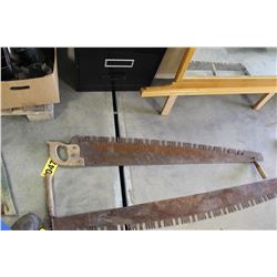 ANTIQUE CROSS CUT SAW