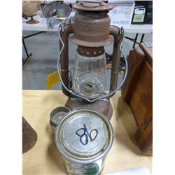 BEACON LANTERN & BAPCO PAINT CAN