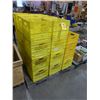 Image 1 : APPROX. 32 YELLOW MILK CRATES (ALL FOR ONE MONEY)