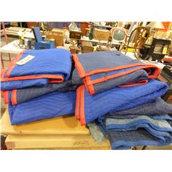 BLUE MOVING BLANKETS (TIMES 5)