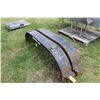 Image 1 : 2 BLACK TRAILER FENDERS (USED)