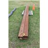 Image 1 : 2 STEEL 20' L X 7 1/4" SIGN POSTS