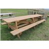 Image 1 : LARGE PICNIC TABLE